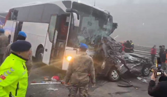 KUZEY MARMARA OTOYOLU TRAFİK KAZASI BUGÜN: Kuzey Marmara Otoyolu İstanbul - Ankara trafik kazası nerede?