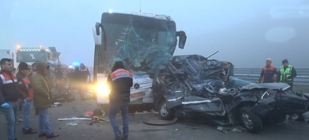 Kuzey Marmara Otoyolu trafik kazasında kaç kişi öldü, kaç yaralı var? 28 Aralık Kuzey Marmara Otoyolu trafik kazasında son durum ne?