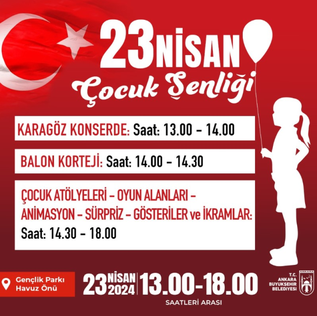 23 Nisan Ankara etkinlikleri 2024! Ankara'da ücretsiz 23 Nisan konserleri ve etkinleri nerede?