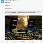 BİRLEŞMİŞ MİLLETLER (BM) Gazze kararı, açıklaması nedir? Birleşmiş Milletler Genel Kurulu ateşkes kararı verdi mi?
