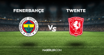 Fenerbahçe Twente maçı CANLI izle! Fenerbahçe Twente maçı canlı yayın izle! Fenerbahçe Twente nereden, nasıl izlenir?