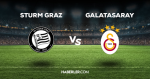 Sturm Graz-Galatasaray maçı CANLI izle! Sturm Graz Galatasaray maçı canlı yayın izle! Sturm Graz Galatasaray nereden, nasıl izlenir?